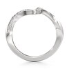 Thumbnail Image 2 of J'Lure Lab-Grown Diamond Contour Wedding Band 1/5 ct tw 18K White Gold