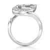 Thumbnail Image 2 of J'Lure Leaf Step-Cut Lab-Grown Diamond Engagement Ring 2 ct tw 18K White Gold