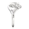 Thumbnail Image 3 of J'Lure Leaf Step-Cut Lab-Grown Diamond Engagement Ring 2 ct tw 18K White Gold