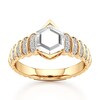 Thumbnail Image 1 of J'Lure Hexagon Portrait-Cut Lab-Grown Diamond Engagement Ring 1-1/5 ct tw 18K Yellow Gold