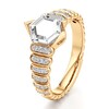Thumbnail Image 4 of J'Lure Hexagon Portrait-Cut Lab-Grown Diamond Engagement Ring 1-1/5 ct tw 18K Yellow Gold