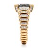 Thumbnail Image 3 of J'Lure Imperial-Emerald Step-Cut Lab-Grown Diamond Engagement Ring 3-1/2 ct tw 18K Yellow Gold
