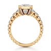 Thumbnail Image 2 of J'Lure Radiant Brilliant-Cut Lab-Grown Diamond Engagement Ring 3-1/2 ct tw 18K Yellow Gold