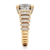 Thumbnail Image 3 of J'Lure Radiant Brilliant-Cut Lab-Grown Diamond Engagement Ring 3-1/2 ct tw 18K Yellow Gold