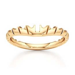 J'Lure Contour Wedding Band 18K Yellow Gold