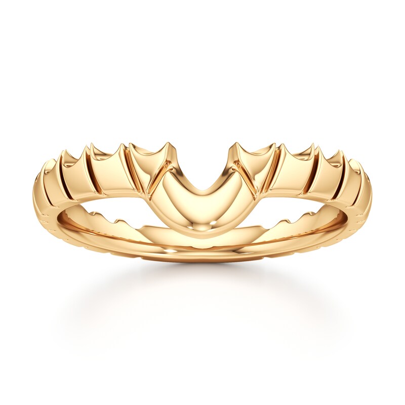 Main Image 1 of J'Lure Contour Wedding Band 18K Yellow Gold