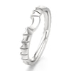 Thumbnail Image 4 of J'Lure Contour Wedding Band 18K White Gold