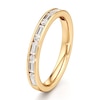 Thumbnail Image 4 of J'Lure Baguette & Round-Cut Lab-Created Diamond Wedding Band 3/8 ct tw 18K Yellow Gold