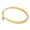 Thumbnail Image 2 of Unspoken Diamond Solitaire Bangle Bracelet 1/2 ct tw 14K Yellow Gold 7" (I1/I)