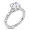 Thumbnail Image 2 of Round-Cut Lab-Grown Diamond Engagement Ring 1-7/8 ct tw 14K White Gold