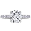 Thumbnail Image 3 of Round-Cut Lab-Grown Diamond Engagement Ring 1-7/8 ct tw 14K White Gold