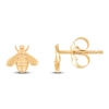 Thumbnail Image 3 of Children's Bee Stud Earrings 10K Yellow Gold