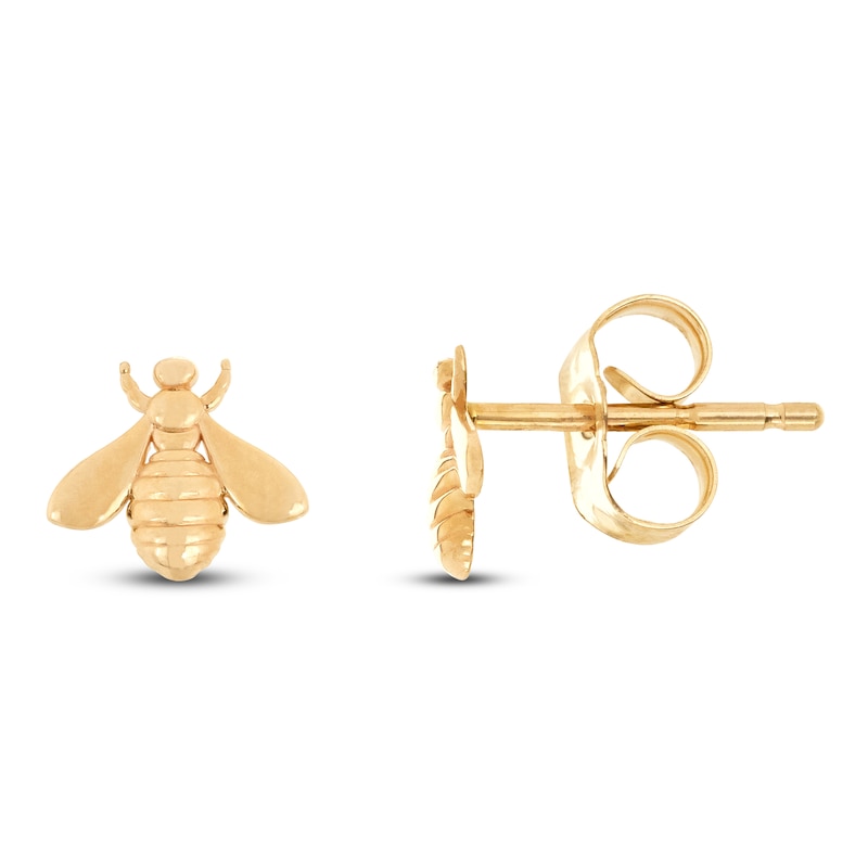 Main Image 3 of Children's Bee Stud Earrings 10K Yellow Gold