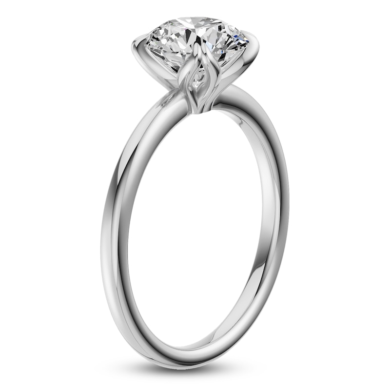 Main Image 2 of Round-Cut Diamond Solitaire Engagement Ring 2 ct tw 14K White Gold (I2/I)