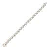 Thumbnail Image 2 of Oval-Cut Lab-Grown Diamond Tennis Bracelet 14-3/8 ct tw 10K Yellow Gold 7"