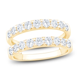 Lab-Grown Diamond Enhancer Ring 1-1/2 ct tw 14K Yellow Gold