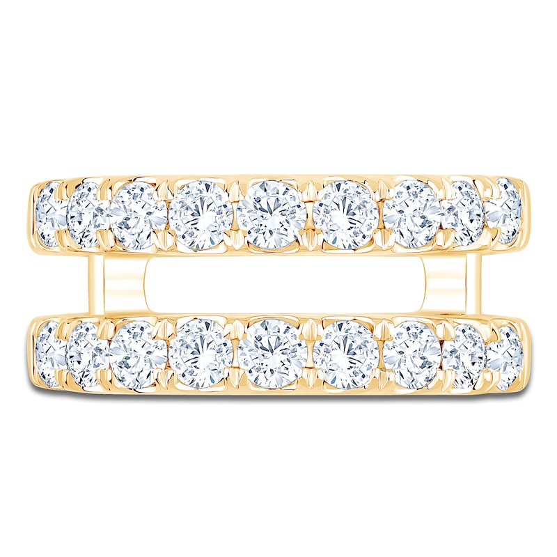 Main Image 3 of Lab-Grown Diamond Enhancer Ring 1-1/2 ct tw 14K Yellow Gold