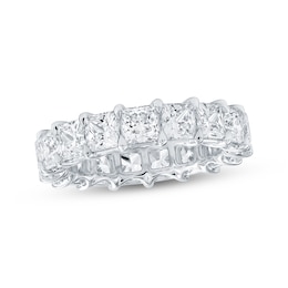 Princess-Cut Lab-Grown Diamond Eternity Band 6-3/4 - 8-5/8 ct tw Platinum