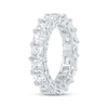 Thumbnail Image 2 of Princess-Cut Lab-Grown Diamond Eternity Band 6-3/4 - 8-5/8 ct tw Platinum