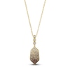 Thumbnail Image 1 of Le Vian Chocolate Ombré Diamond Kite Necklace 7/8 ct tw 14K Honey Gold 19"