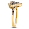 Thumbnail Image 3 of Le Vian Diamond Heart Ring 3/4 ct tw 14K Honey Gold 19"