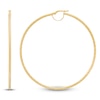Thumbnail Image 1 of Diamond-Cut Hoop Earrings 10K Yellow Gold 60mm