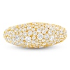 Thumbnail Image 3 of Diamond Pavé Dome Ring 2 ct tw 14K Yellow Gold