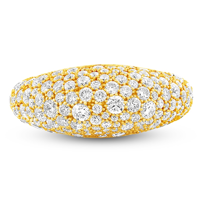 Main Image 3 of Diamond Pavé Dome Ring 2 ct tw 14K Yellow Gold