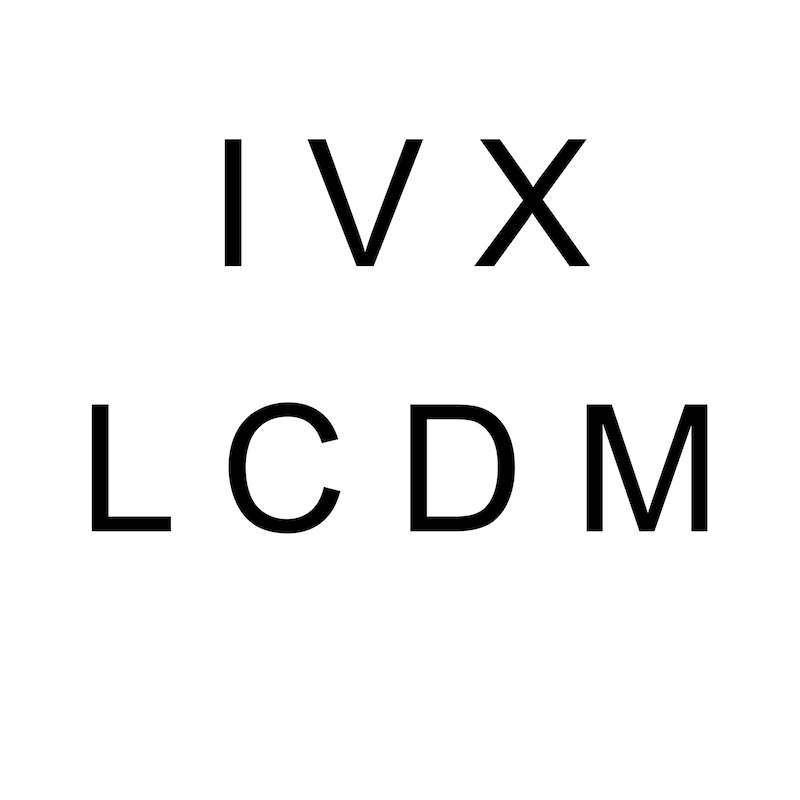 Main Image 2 of Roman Numeral Date Vertical Tag Necklace Sterling Silver 18"