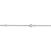 Thumbnail Image 3 of Roman Numeral Date Vertical Tag Necklace Sterling Silver 18"