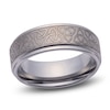 Thumbnail Image 1 of Men's Celtic Knot Engraved Satin Finish Wedding Band Tungsten Carbide 8mm