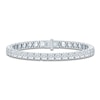Thumbnail Image 1 of Jared Signature Collection Lab-Grown Diamond Tennis Bracelet 12 ct tw 14K White Gold 7"