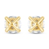 Thumbnail Image 4 of Round-Cut Lab-Grown Diamond Solitaire Stud Earrings 4 ct tw 14K Yellow Gold (SI2/F)