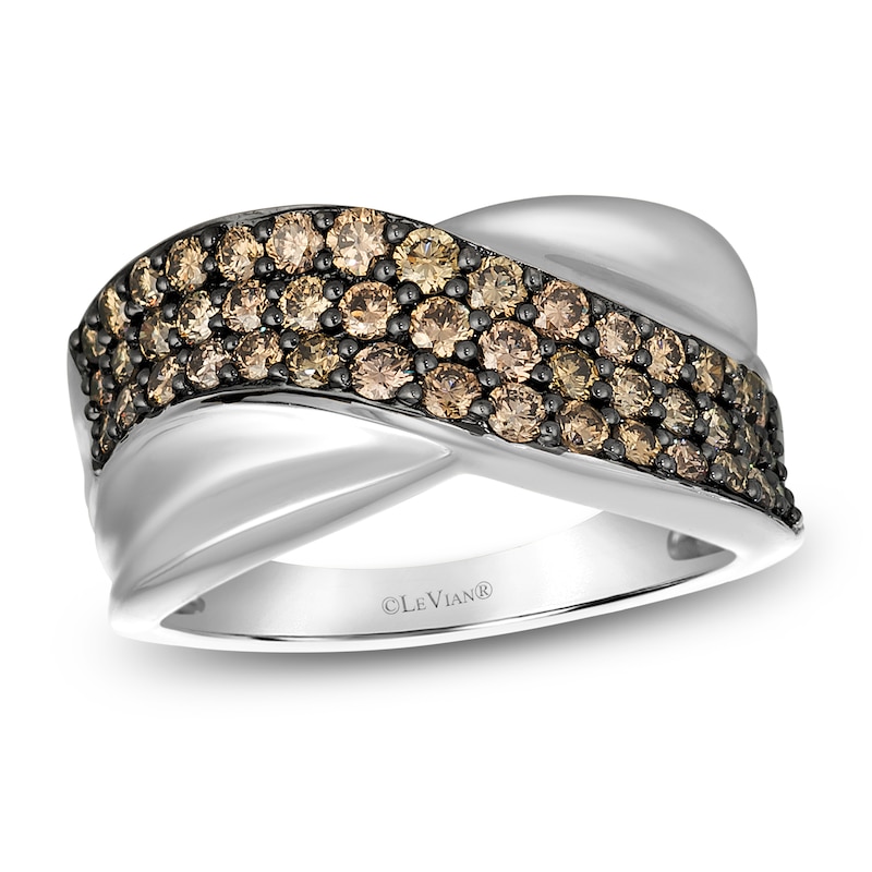 Main Image 1 of Le Vian Chocolatier Diamond Ring 7/8 ct tw 14K Vanilla Gold