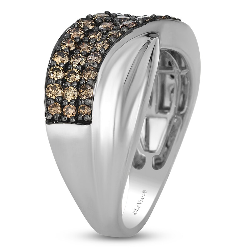 Main Image 3 of Le Vian Chocolatier Diamond Ring 7/8 ct tw 14K Vanilla Gold