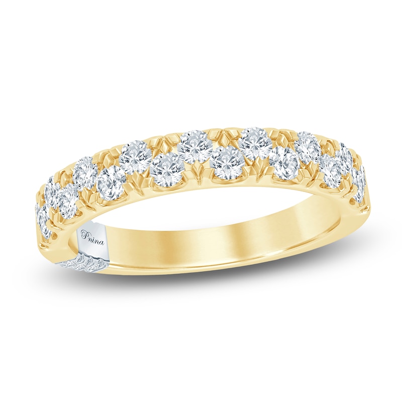 Main Image 1 of Pnina Tornai Lab-Grown Diamond Anniversary Ring 3/4 ct tw 14K Yellow Gold