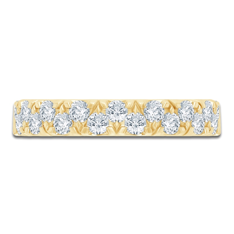 Main Image 3 of Pnina Tornai Lab-Grown Diamond Anniversary Ring 3/4 ct tw 14K Yellow Gold
