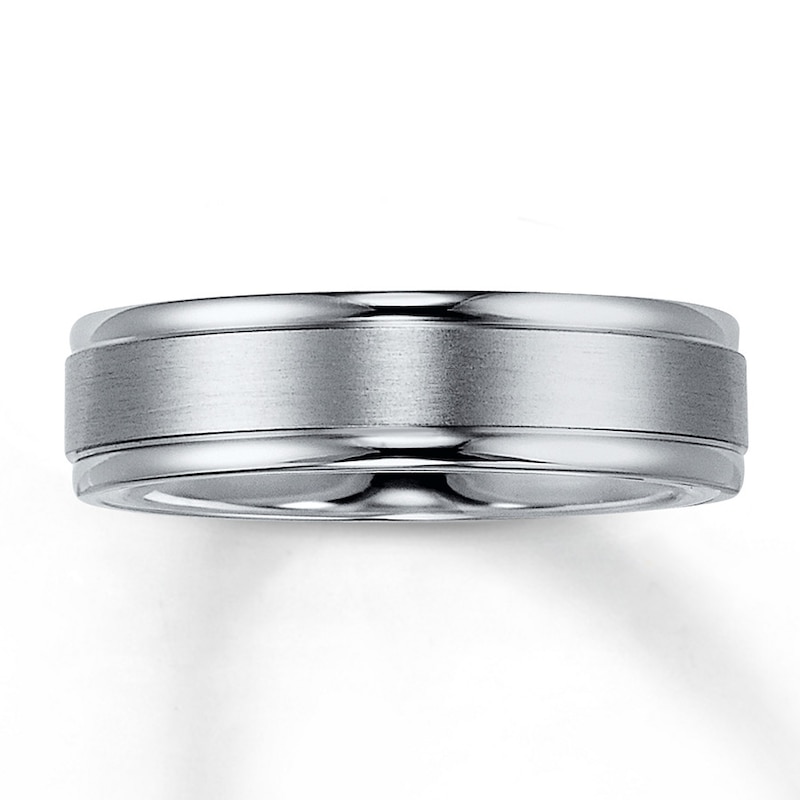 Main Image 1 of Wedding Band Platinum 6mm