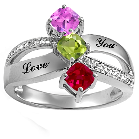 Jared The Galleria Of JewelryJared Birthstone Family & Mother's Ring ...