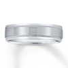 Thumbnail Image 1 of Wedding Band 14K White Gold 6mm