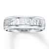 Thumbnail Image 1 of Wedding Band 14K White Gold 7mm