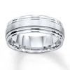Thumbnail Image 1 of Wedding Band 14K White Gold 7mm