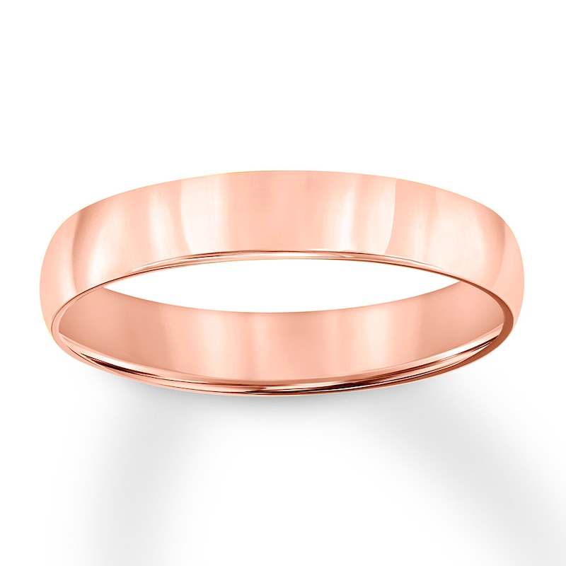 Rose Gold Wedding Bands For Couples