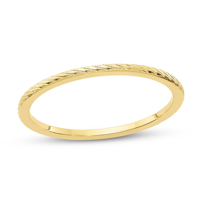 Stackable Ring 10K Yellow Gold