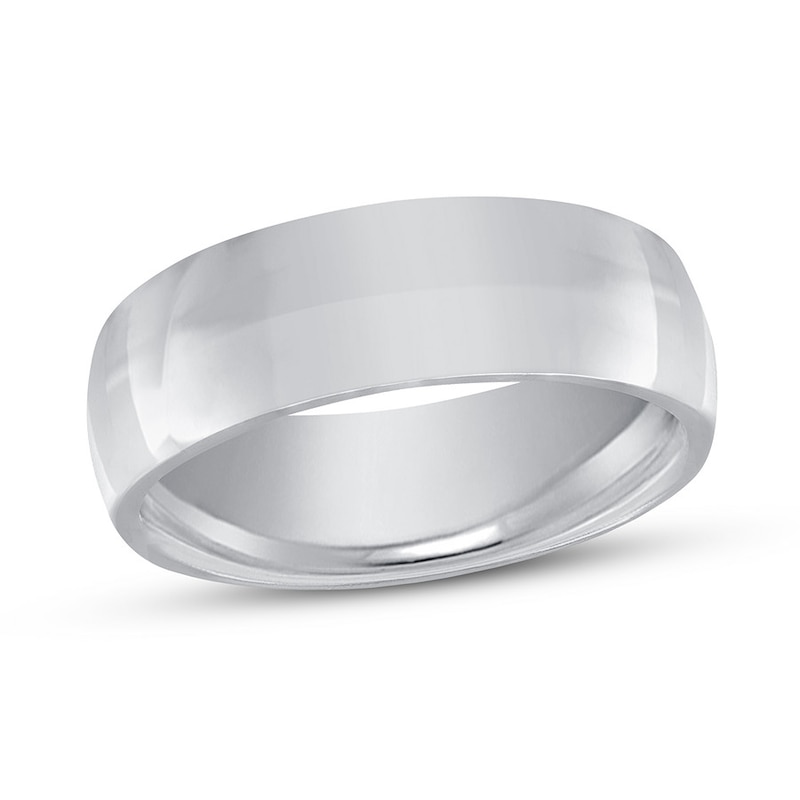 Platinum Wedding Band 7mm