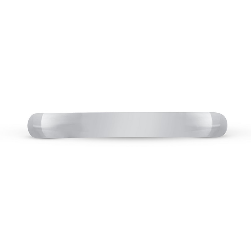 Main Image 3 of Platinum Wedding Band 2.5mm