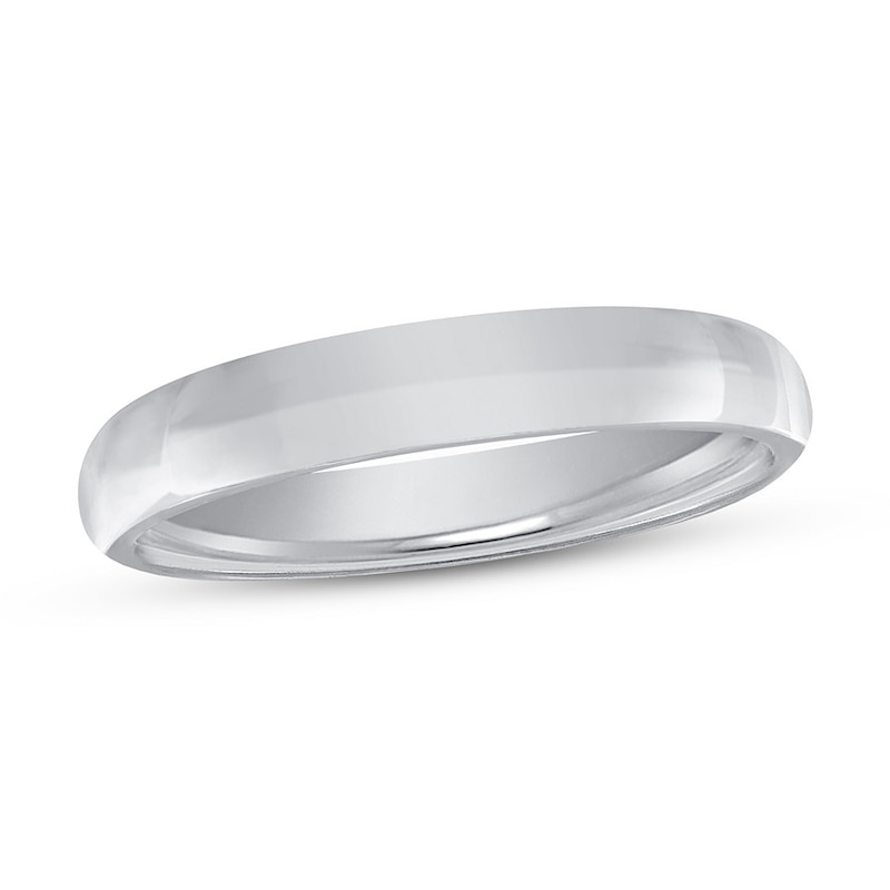 Main Image 1 of Platinum Wedding Band 3mm