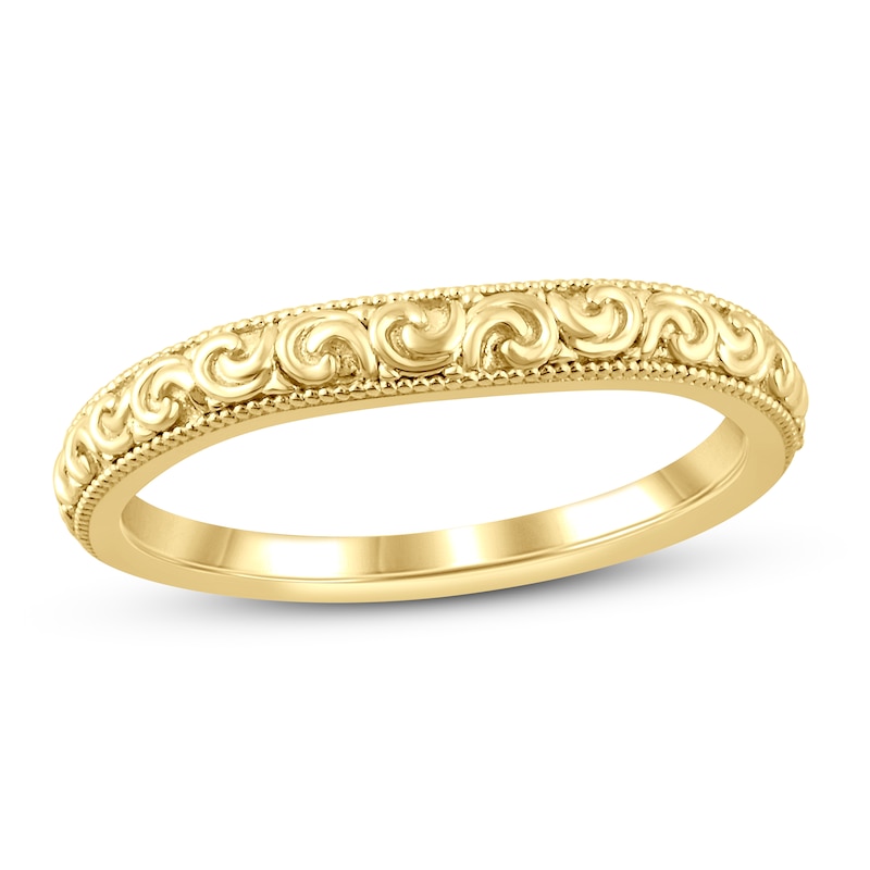 Main Image 1 of Wedding Band 14K Yellow Gold