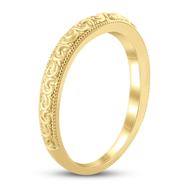 Main Image 2 of Wedding Band 14K Yellow Gold