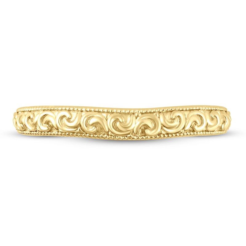 Main Image 3 of Wedding Band 14K Yellow Gold